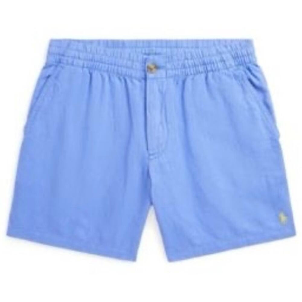 New Polo Ralph Lauren Prepster Shorts sz 10 Flat Front Linen Blend Shorts